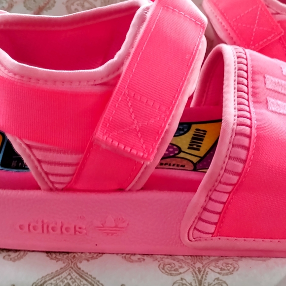 Pharrell x Adidas Adilette 2 Sandal Hyper Pop - Picture 2 of 2